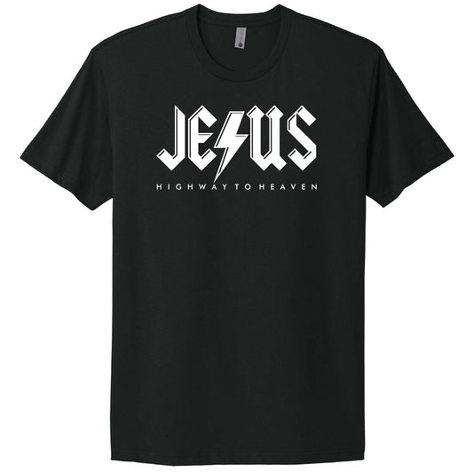 Highway To Heaven - Jesus - Christian T-Shirt