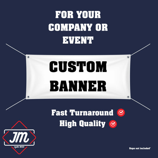 Custom 13oz Banner